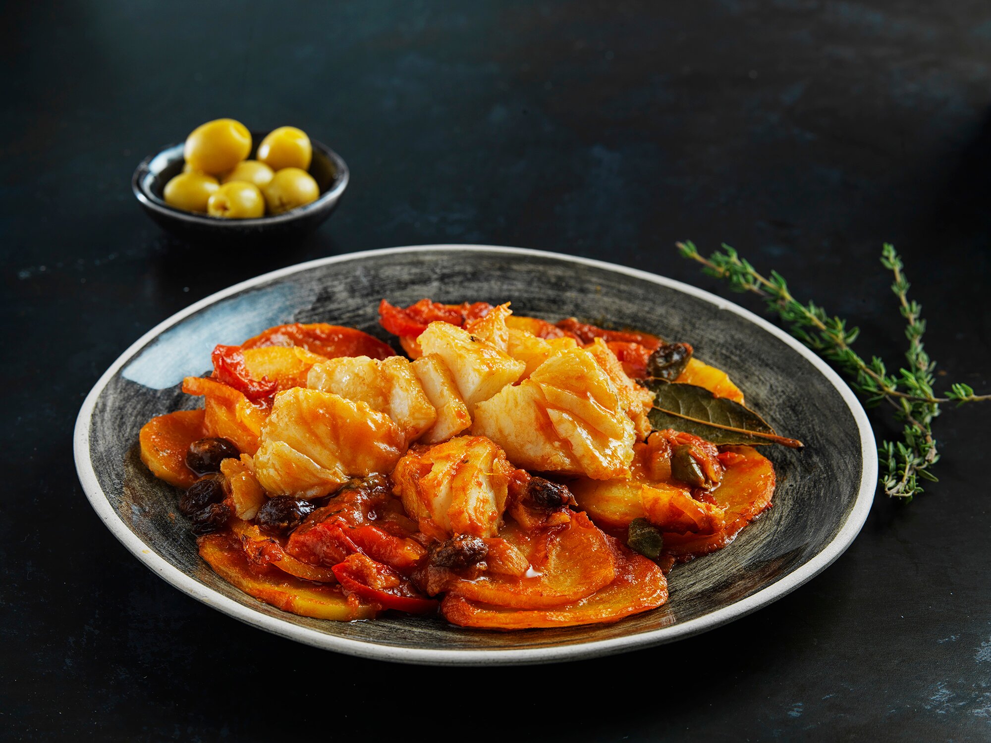 Bacalao a la vizcaína