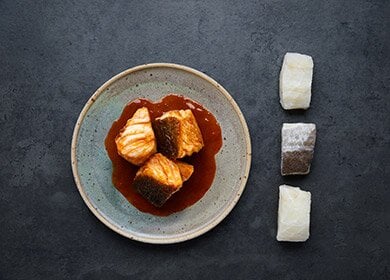 Bacalao salado Noruego a la Vizcaína